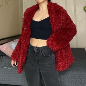 Audrey 3+1 Vintage Teddy Coat